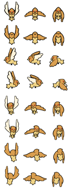 Bird Sprites Bird Sprites