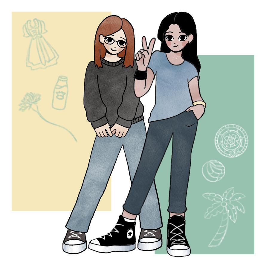 Linda and Ixel Linda and Ixel